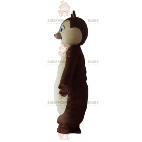 Tic eller Tac Brunt og hvidt egern BIGGYMONKEY™ maskotkostume - Masker berømte mennesker - BIGGYMONKEY_03163 - BiggyMonkey.com