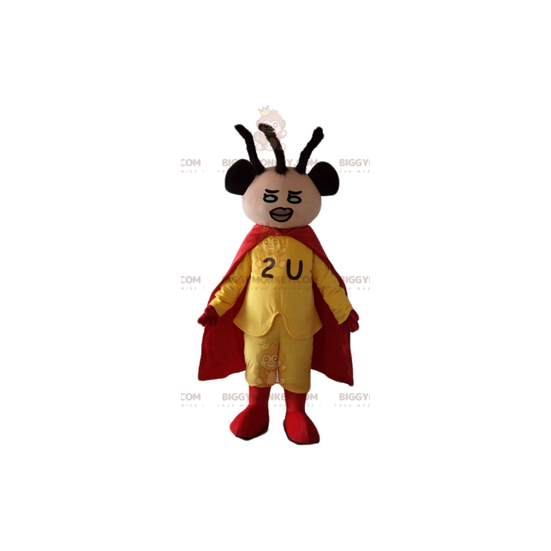 Traje de mascote de super-herói afro-americano BIGGYMONKEY™ Traje de mascote de super-herói afro-americano BIGGYMONKEY™
