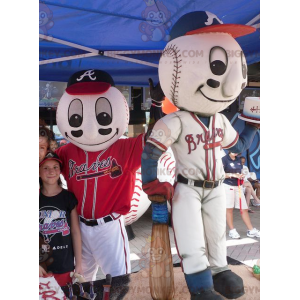 baseballboll BIGGYMONKEY™s maskot - BiggyMonkey maskot