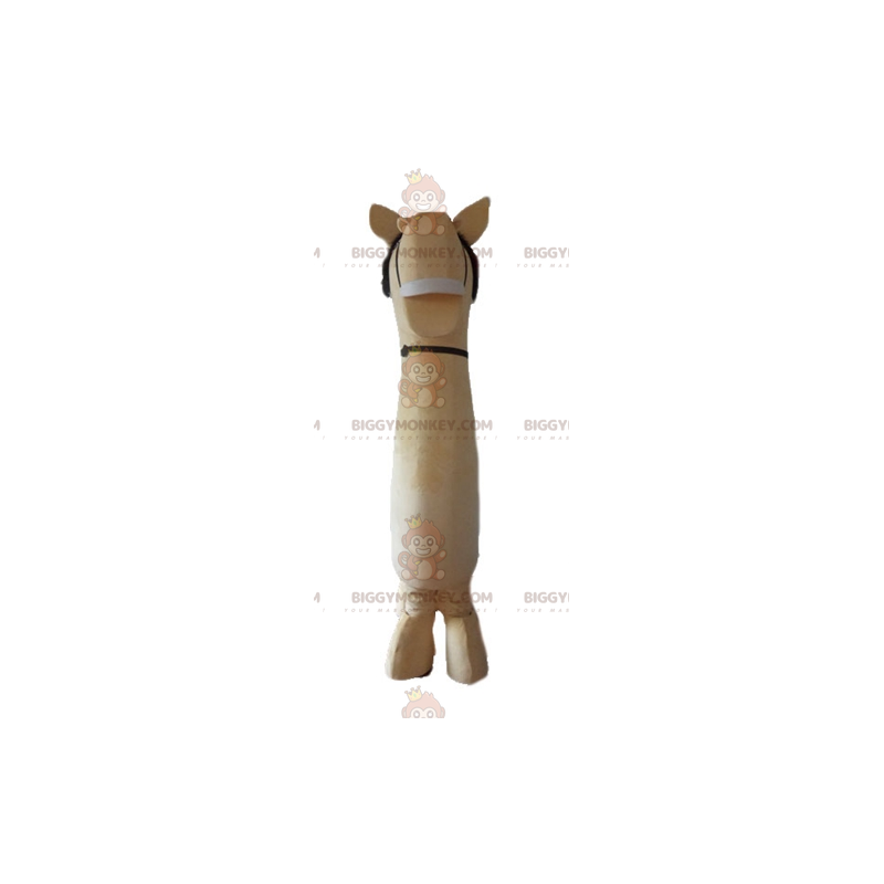 Zeer realistisch bruin en bruin groot paard BIGGYMONKEY™ Zeer realistisch bruin en bruin groot paard BIGGYMONKEY™