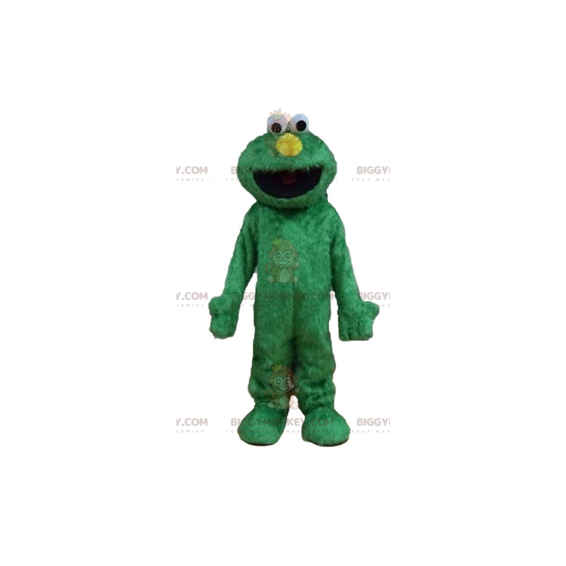 Traje de mascote BIGGYMONKEY™ do famoso boneco Elmo do The