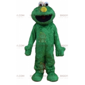 Traje de mascote BIGGYMONKEY™ do famoso boneco Elmo do The