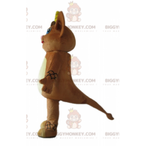 Little Monster Gnome Brown Creature BIGGYMONKEY™ Mascot Costume