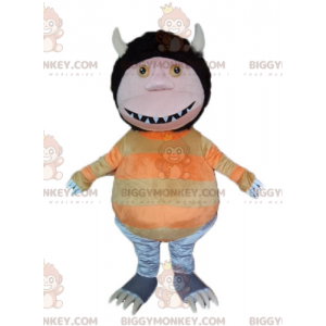 BIGGYMONKEY™ Costume da mascotte gnomo folletto creatura strana