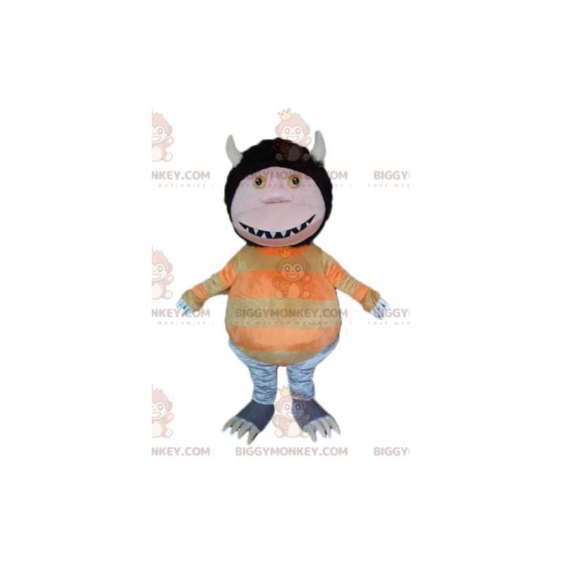 BIGGYMONKEY™ Weird Creature Leprechaun Gnome Maskotdräkt med öron - Monster maskot - BIGGYMONKEY_03176 - BiggyMonkey.com