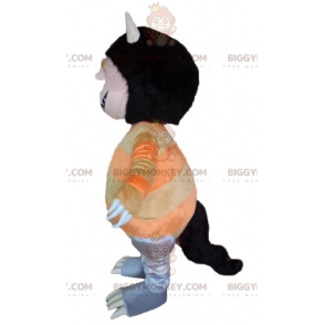 BIGGYMONKEY™ Weird Creature Kobold-Gnome-Maskottchen-Kostüm mit
