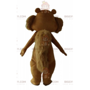 BIGGYMONKEY™ Costume da mascotte da scoiattolo peloso marrone e