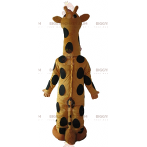 Großes, sehr süßes BIGGYMONKEY™-Maskottchen-Kostüm in Gelb und