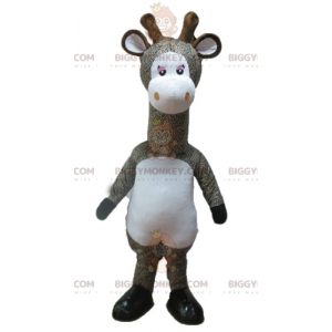 Kostým maskota šedobílé žirafy BIGGYMONKEY™ – Biggymonkey.com
