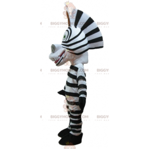 BIGGYMONKEY™ maskotkostume af den berømte zebra Marty fra tegnefilmen Madagaskar - Masker berømte mennesker - BiggyMonkey.com