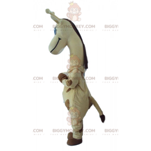 Giant Yellow and Brown Giraffe BIGGYMONKEY™ Mascot Costume -