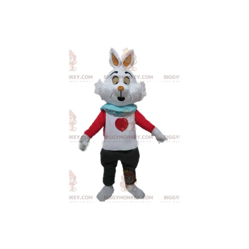 Kostium maskotka Alicja w Krainie Czarów Biały Królik Kostium maskotka Alicja w Krainie Czarów Biały Królik