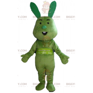 Grappig en eigenzinnig geheel groen konijn BIGGYMONKEY™