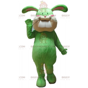 BIGGYMONKEY™ Weiches und süßes Kaninchen-Maskottchen-Kostüm in