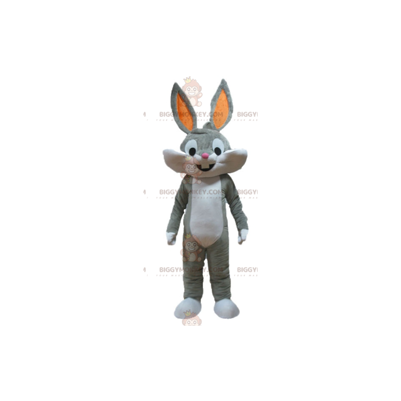 Costume da mascotte Looney Tunes famoso coniglio grigio Bugs