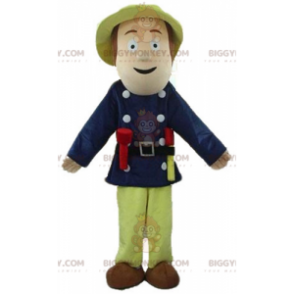 Στολή μασκότ Explorer Man BIGGYMONKEY™ με μεγάλο καπέλο -
