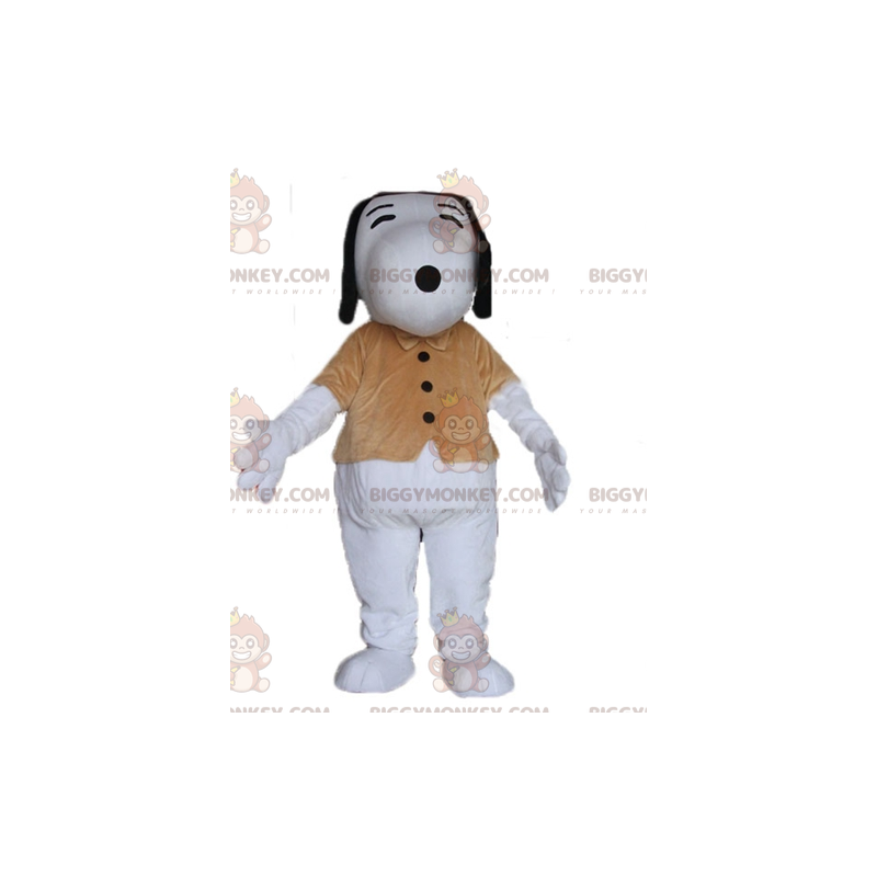 Beroemde Cartoon Hond Snoopy BIGGYMONKEY™ Mascottekostuum -