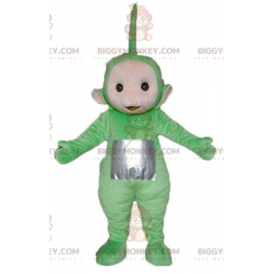 Στολή μασκότ Dipsy the Famous Cartoon Green Teletubbies