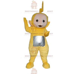 Kostým maskota Laa-Laa slavného kresleného žlutého teletubbies