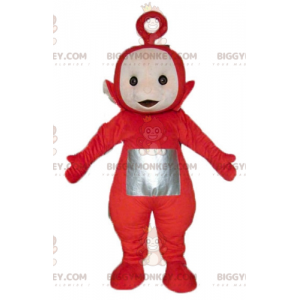 Traje de mascote BIGGYMONKEY™ para os famosos teletubbies