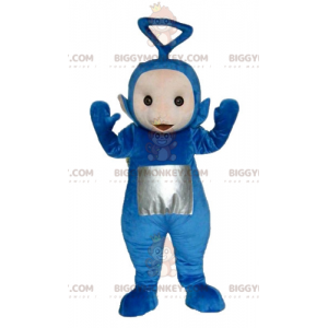 Costume de mascotte BIGGYMONKEY™ de Tinky Winky le Télétubbies