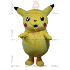 Κίτρινο Κίτρινο Διάσημο Pikachu Pokemeon Στολή μασκότ