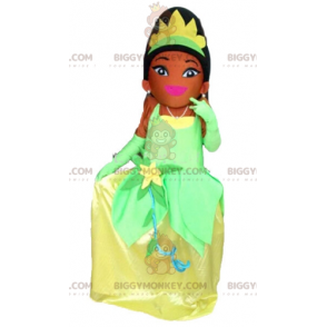 Kostium maskotka księżniczki Tiana BIGGYMONKEY™ z filmu