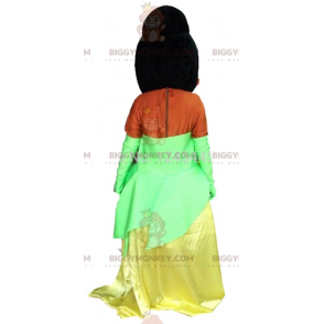  BIGGYMONKEY™ Costume da mascotte della principessa Tiana de La principessa e il ranocchio - BiggyMonkey.com