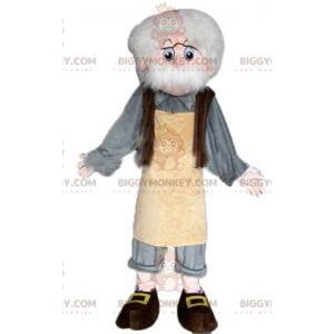 Geppetto Famous Pinocchio Character BIGGYMONKEY™ Mascot Costume