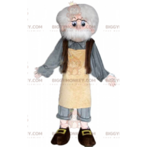 Geppetto Famous Pinocchio Character BIGGYMONKEY™ Mascot Costume