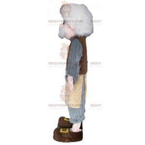 Geppetto Famous Pinocchio Character BIGGYMONKEY™ Mascot Costume