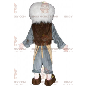 Geppetto berömda Pinocchio-karaktär BIGGYMONKEY™ maskotdräkt -