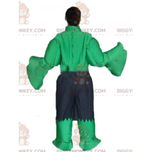 Marvel Famous Green Hulk Character BIGGYMONKEY™ maskotkostume -