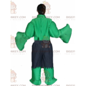 Costume de mascotte BIGGYMONKEY™ de Hulk personnage vert de