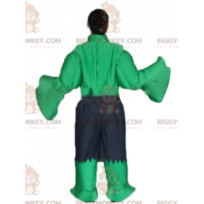 Kostium maskotki BIGGYMONKEY™ słynna postać zielonego Hulka z