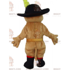 BIGGYMONKEY™-mascottekostuum van het beroemde personage Puss in