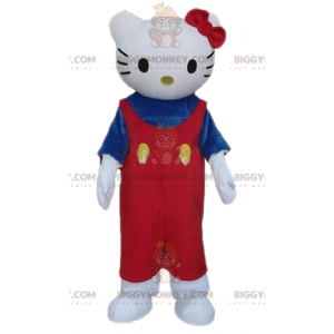 Costume de mascotte BIGGYMONKEY™ d'Hello Kitty chat de dessin