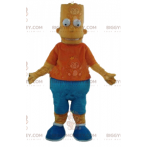 Barts berømte gule karakter BIGGYMONKEY™ maskotkostyme fra The Simpsons - Maskotter kjente mennesker - BiggyMonkey.com