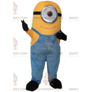 Costume de mascotte BIGGYMONKEY™ de Minion personnage jaune de