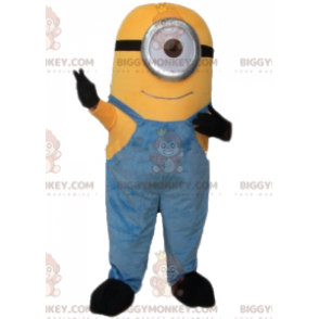 Cartoon Yellow Character Minion BIGGYMONKEY™ Mascot Costume -