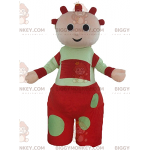 Rotes und grünes riesiges Baby Doll BIGGYMONKEY™ Maskottchen
