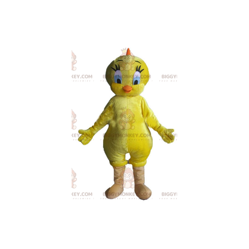 Slavný kostým maskota Looney Tunes Yellow Canary Tweety