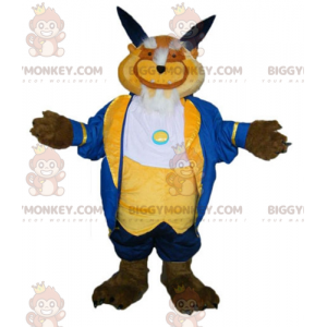 Costume de mascotte BIGGYMONKEY™ de la bête personnage de la