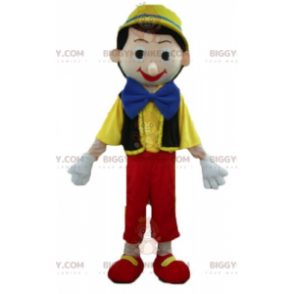 Pinocchio berømte tegneseriefigur BIGGYMONKEY™ maskotkostume -