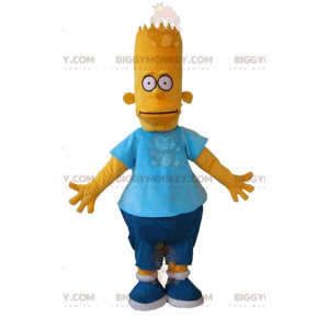 Bart Simpson Maskottchenkostüm der berühmten Zeichentrickfigur