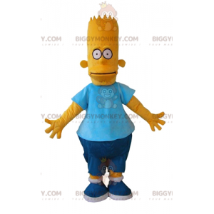 Bart Simpsons berömda seriefigur BIGGYMONKEY™ maskotdräkt -