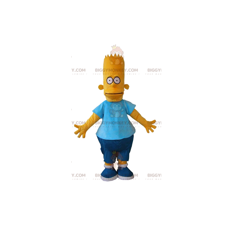 Bart Simpsonin kuuluisa sarjakuvahahmo BIGGYMONKEY™ maskottiasu