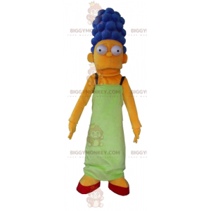 Κοστούμι μασκότ Marge Simpson διάσημος χαρακτήρας κινουμένων
