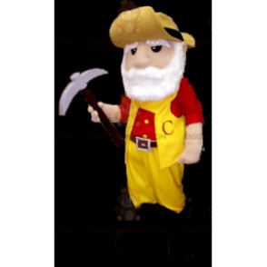 Kostým maskota hornického vousatého zlatokopa BIGGYMONKEY™ –