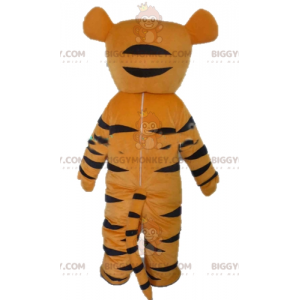 Kostým maskota tygr oranžovo-bílý a černý tygr BIGGYMONKEY™ –